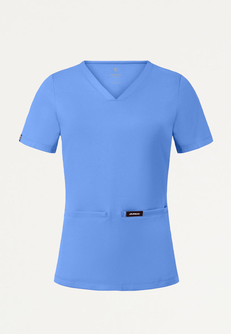 Blusa médica Cesi Slim UltraSOFT - Ciel Blue