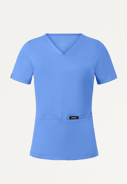 Blusa médica Cesi Slim UltraSOFT - Ciel Blue