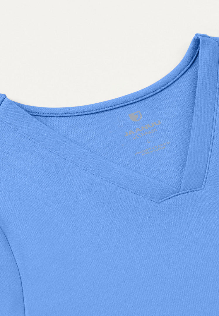 Blusa médica Cesi Slim UltraSOFT - Ciel Blue