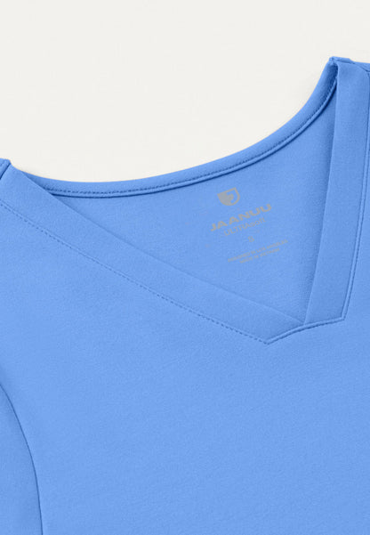 Blusa médica Cesi Slim UltraSOFT - Ciel Blue