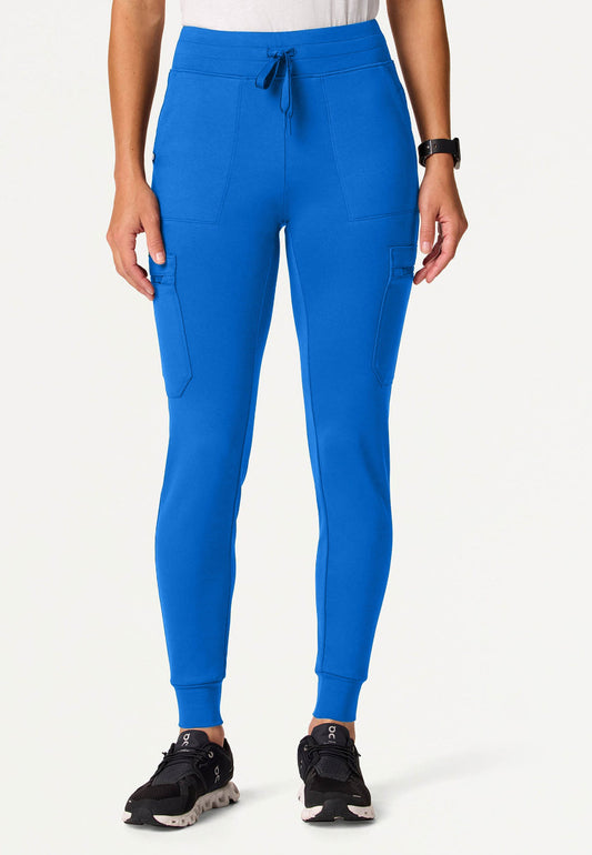 Kait 10-Pocket Skinny UltraSOFT Scrub Jogger - Royal Blue