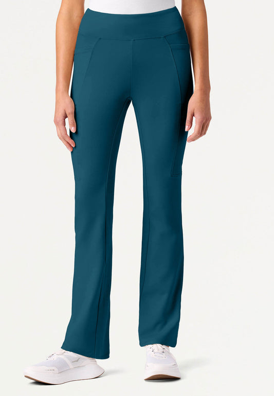 Perri UltraSOFT Yoga Scrub Pant - Caribbean Blue