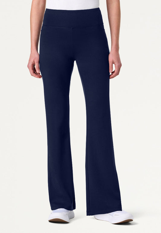Lina UltraSOFT Yoga Flare Scrub Pant - Midnight Navy