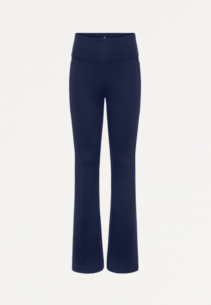 Pantalón médico acampanado Lina UltraSOFT Yoga - Azul marino medianoche