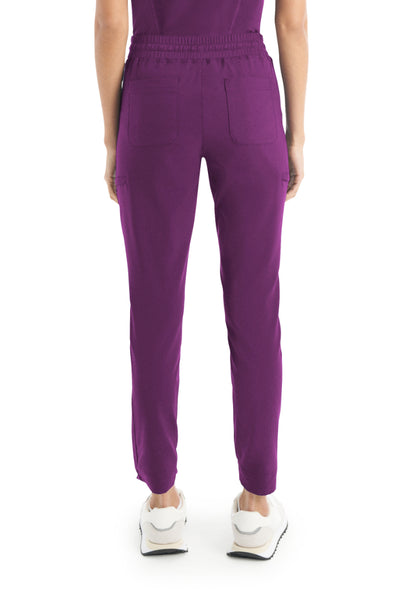 Women's Jogger Scrub Pants - Sugar Plum/Black