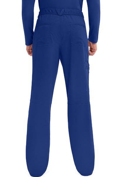 Cherokee Revolution Men’s Zip Fly Cargo Scrub Pants - Galaxy