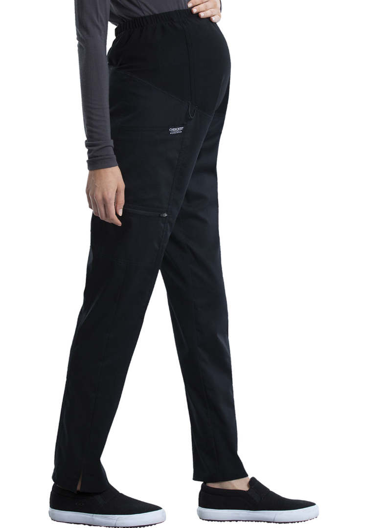 Cherokee Maternity Straight Leg Pant - Black