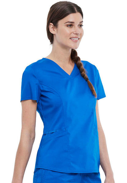 Cherokee WW612 Women’s V-Neck Scrub Top - Royal