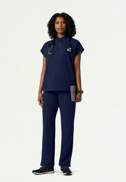Kerr 365 High Waisted Scrub Pant - Midnight Navy