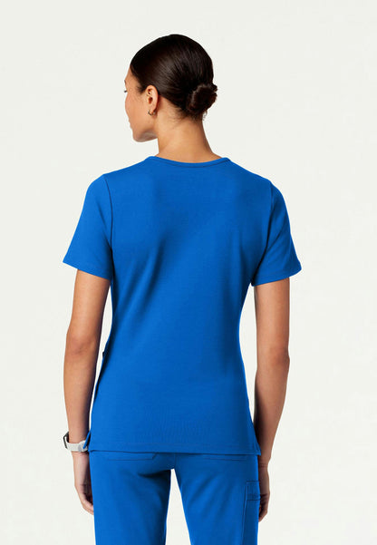 Cesi Slim UltraSOFT Scrub Top - Royal Blue