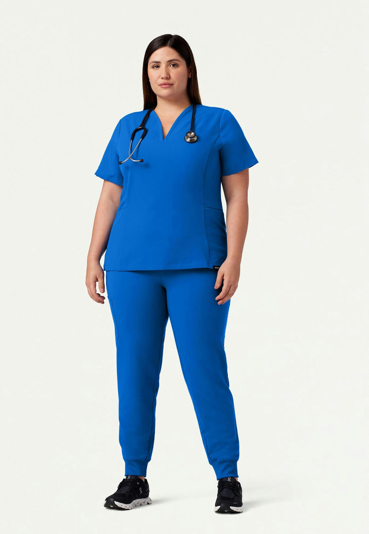 Pantalón deportivo Silex Slim Knit-Waist - Azul real