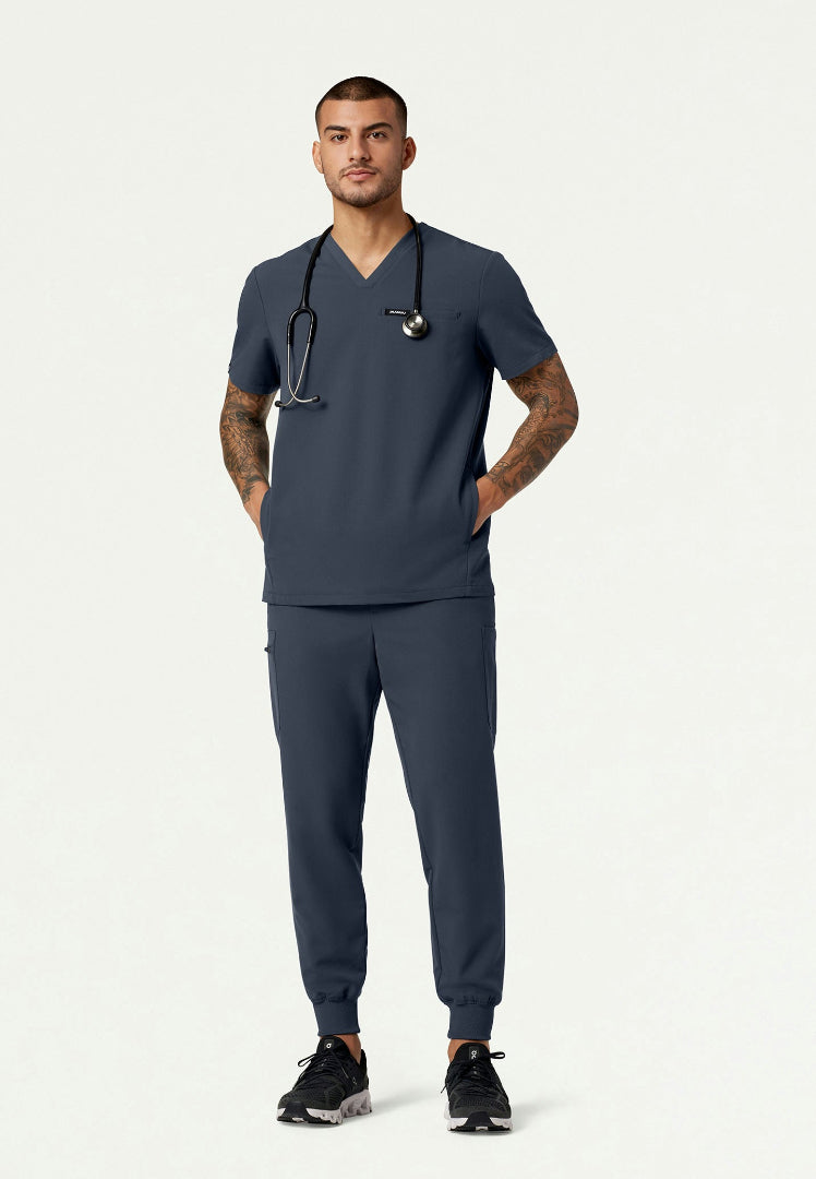 Osmo 8-Pocket Scrub Jogger - Carbon Gray