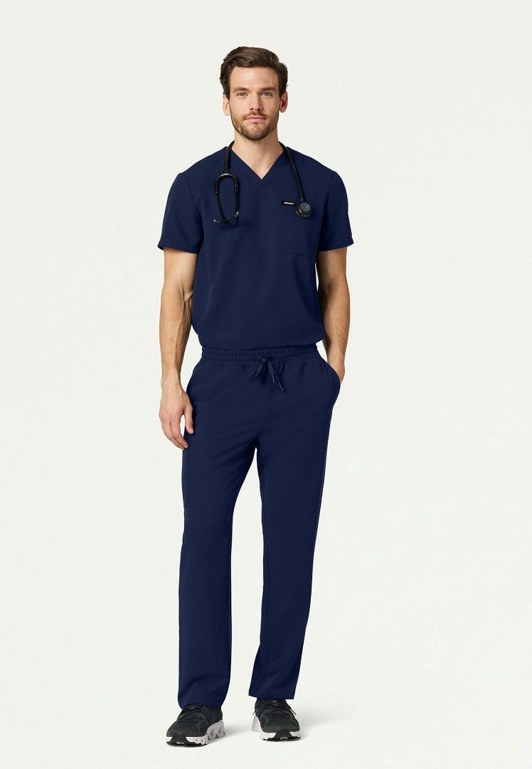 Holmes Everyday 1-Pocket Scrub Top - Midnight Navy