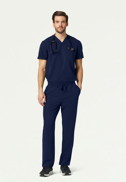 Holmes Everyday 1-Pocket Scrub Top - Midnight Navy