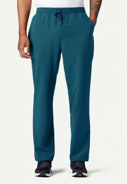 Rhodes Everyday Straight-Leg Scrub Pant - Caribbean Blue