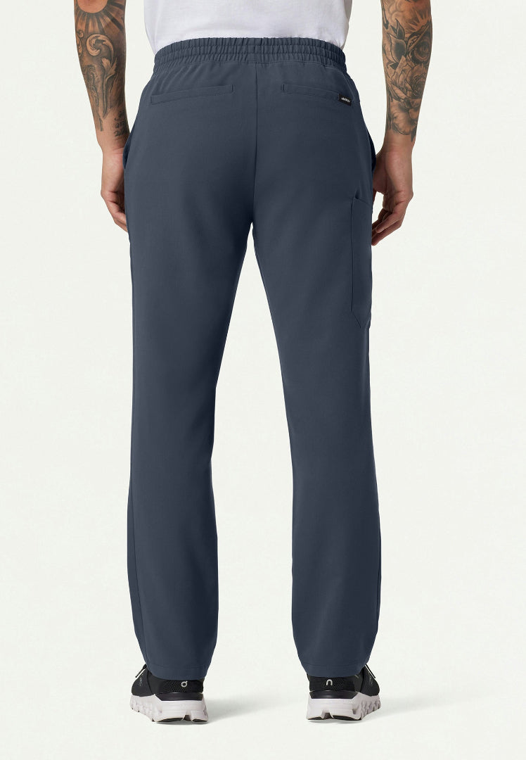 Pantalón médico Rhodes Everyday de pierna recta - Gris carbón