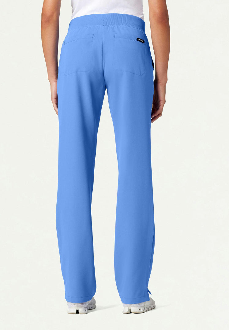 Pantalón médico Xenos Essential Knit-Waist - Azul cielo
