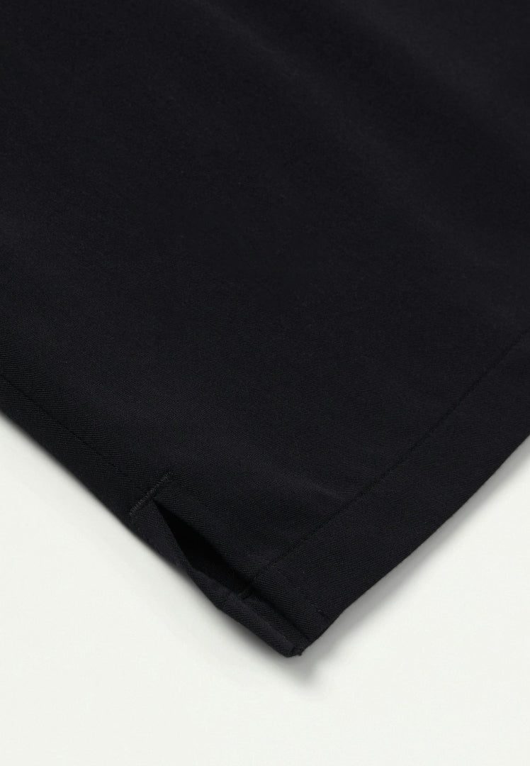 Blusa médica Rhena Essential de un bolsillo - Negra