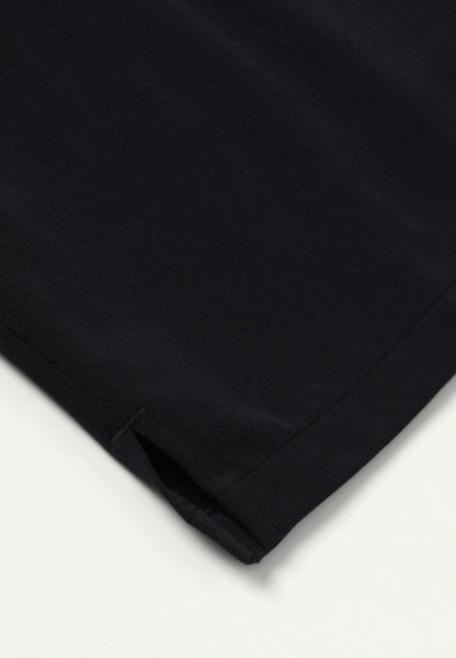 Blusa médica Rhena Essential de un bolsillo - Negra