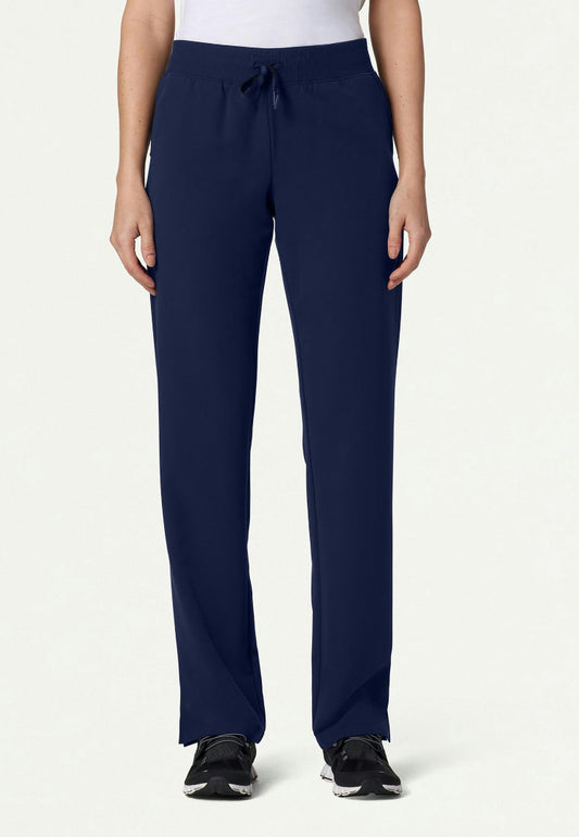 Xenos Essential Knit-Waist Scrub Pant - Midnight Navy