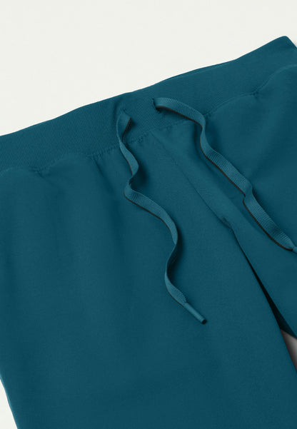 Pantalón médico Xenos Essential Knit-Waist - Azul Caribe
