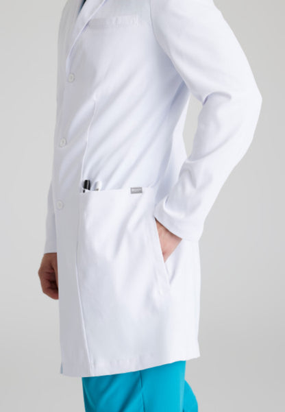 Barco "Verse" 3-Button Lab Coat