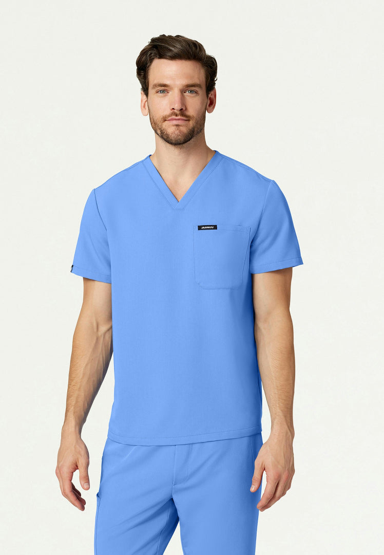 Holmes Everyday 1-Pocket Scrub Top - Ciel Blue