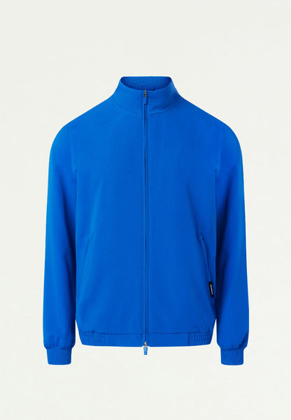 Wolfe Everyday 6-Pocket Scrub Jacket - Royal Blue