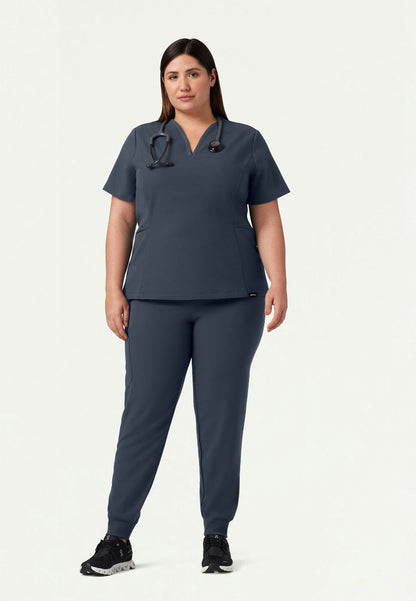 Pantalón deportivo Silex Slim Knit-Waist - Gris carbón