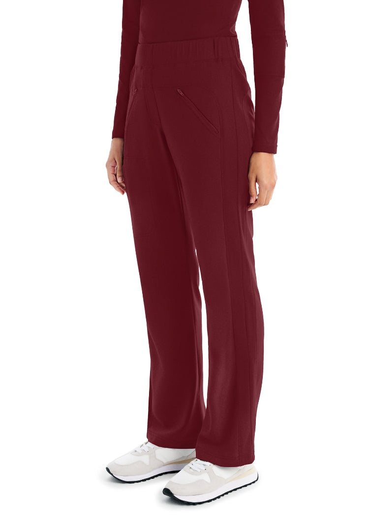 White Cross CRFT Women's Scrub Pants - Wine - The Uniform Store