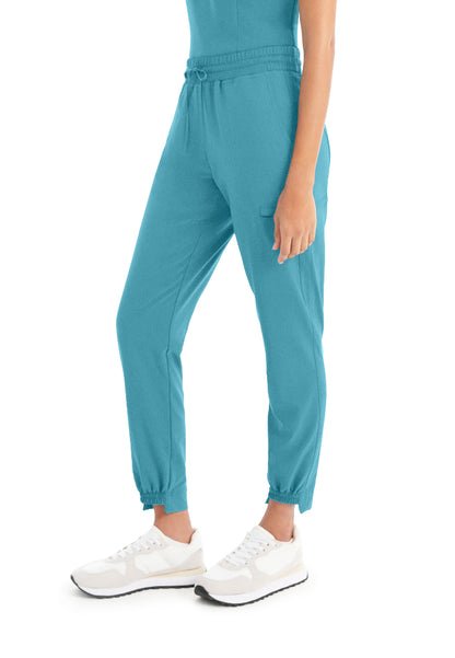 White Cross CRFT Women's Jogger Scrub Pants - Poolside - The Uniform Store