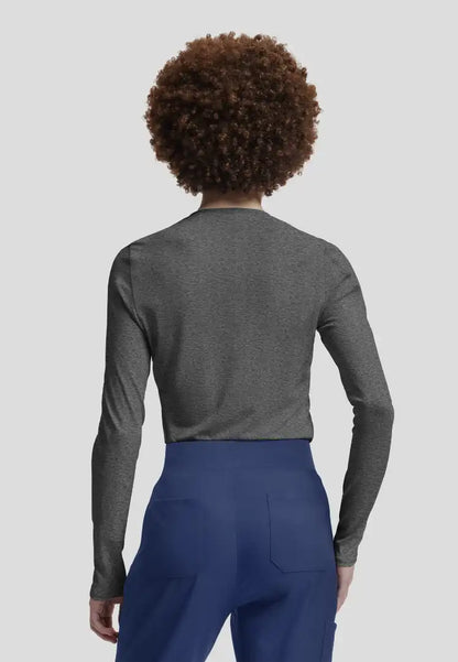 Vibe 1-Pocket Jersey Knit Underscrub - Heather Grey