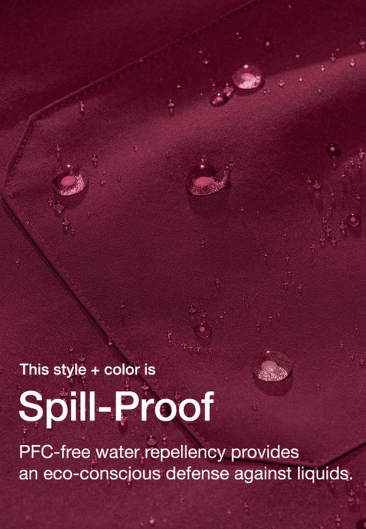 Aria Fit & Flare UltraLITE™ Scrub Top - Burgundy