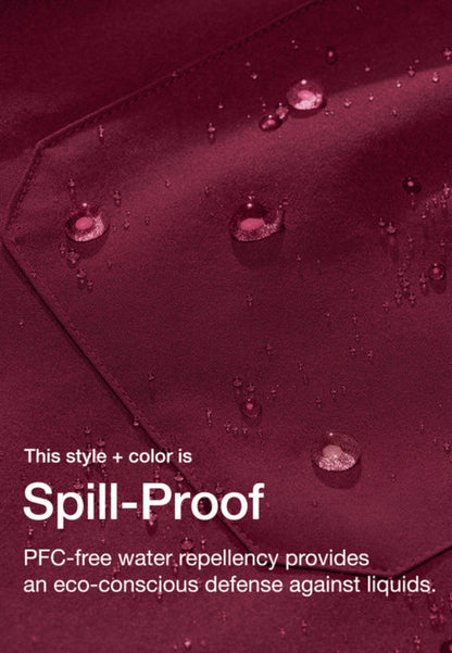 Aria Fit & Flare UltraLITE™ Scrub Top - Burgundy