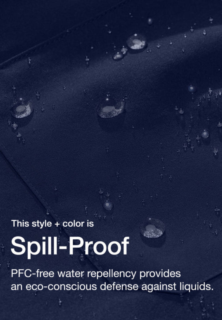 Aria Fit & Flare UltraLITE™ Scrub Top - Midnight Navy