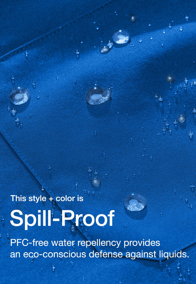 Rhena Slim UltraLITE™ 1-Pocket Scrub Top - Royal Blue