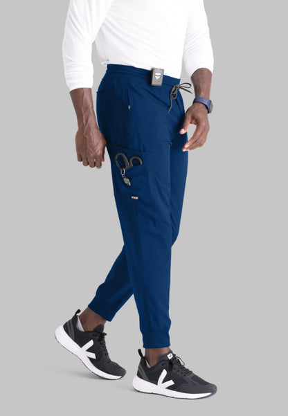 Murphy 5-Pocket Jogger Scrub Pant - Indigo