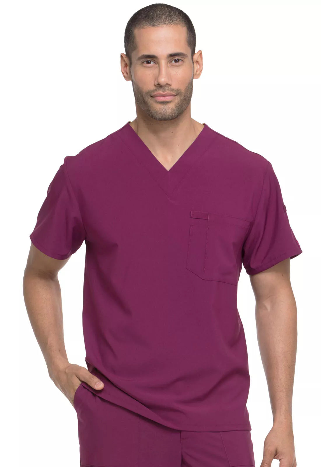 Dickies EDS Essentials Men's V-Neck Scrub Top - The Uniform Store