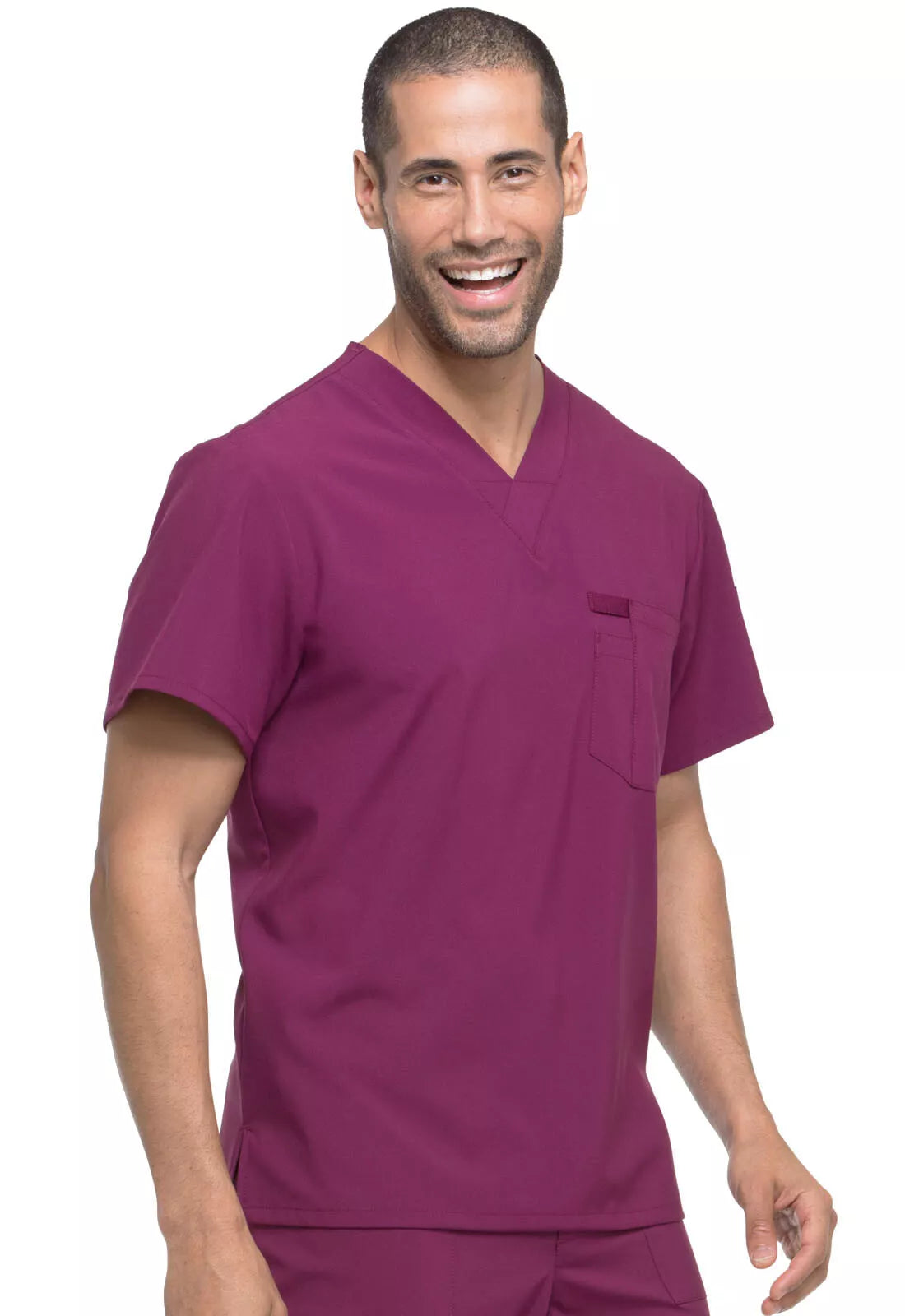 Dickies EDS Essentials Men's V-Neck Scrub Top - The Uniform Store