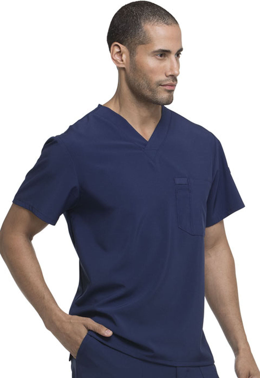 Dickies EDS Essentials Men's V-Neck Scrub Top - The Uniform Store