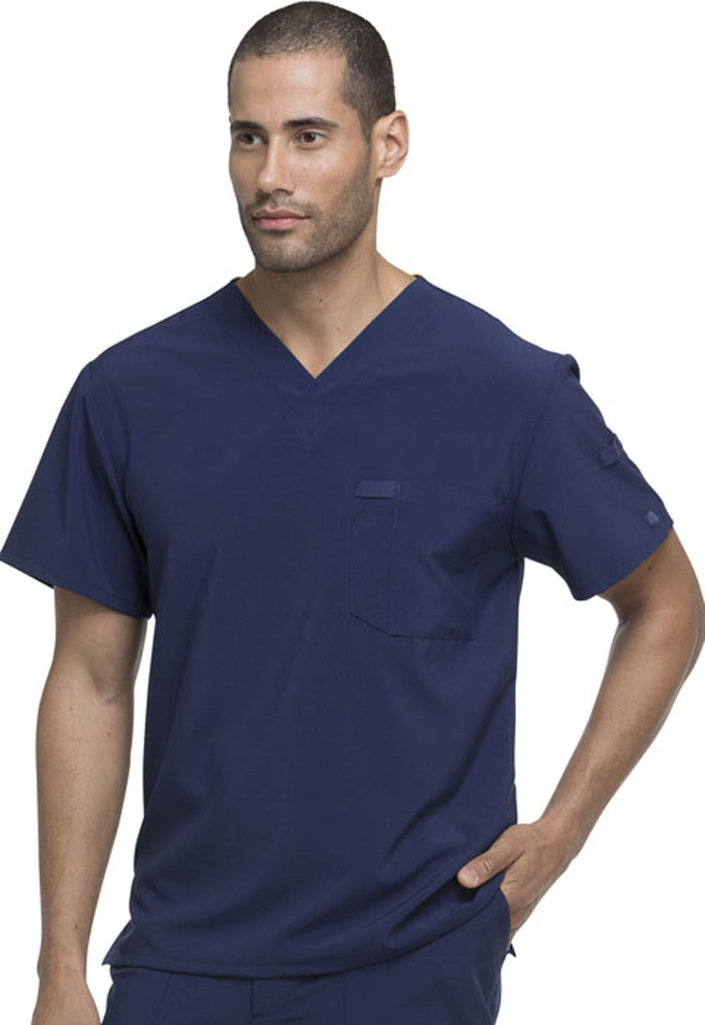 Dickies EDS Essentials Men's V-Neck Scrub Top - The Uniform Store