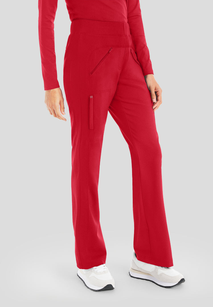 White Cross CRFT Women's Scrub Pants - Racing Red - The Uniform Store