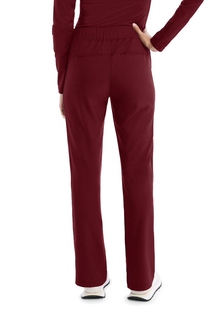 White Cross CRFT Women's Scrub Pants - Wine - The Uniform Store