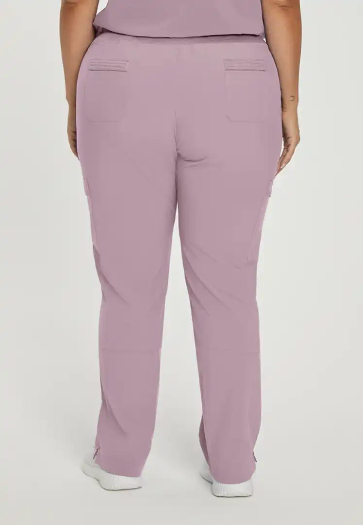 White Cross FIT Women's Cargo Scrub Pant - Mauve Shadows - The Uniform Store