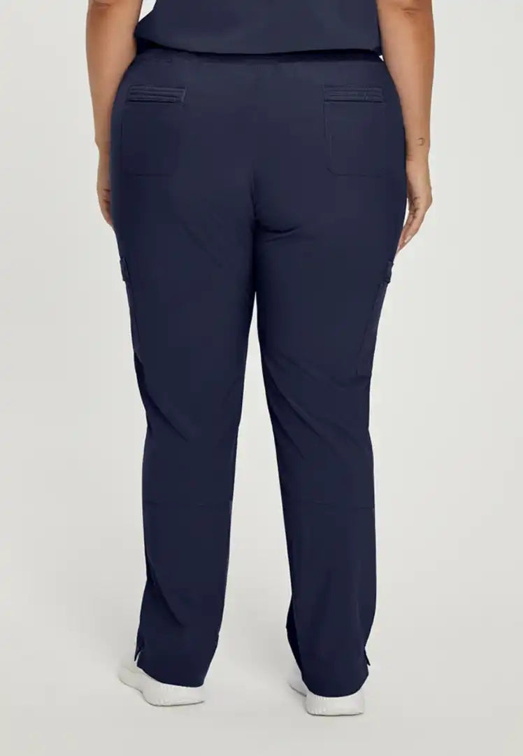 White Cross FIT Women's Cargo Scrub Pant - Navy - The Uniform Store