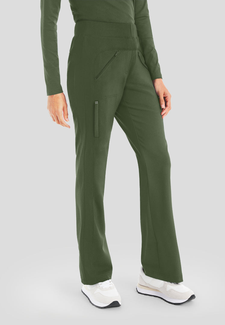 White Cross CRFT Women's Scrub Pants - Olive - The Uniform Store